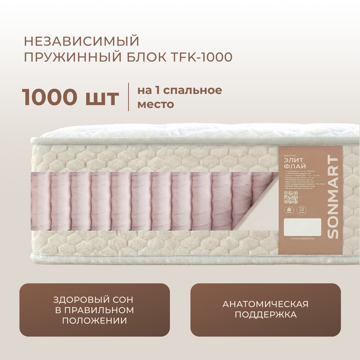 Фотографии Матрас ЭЛИТ ФЛАЙ