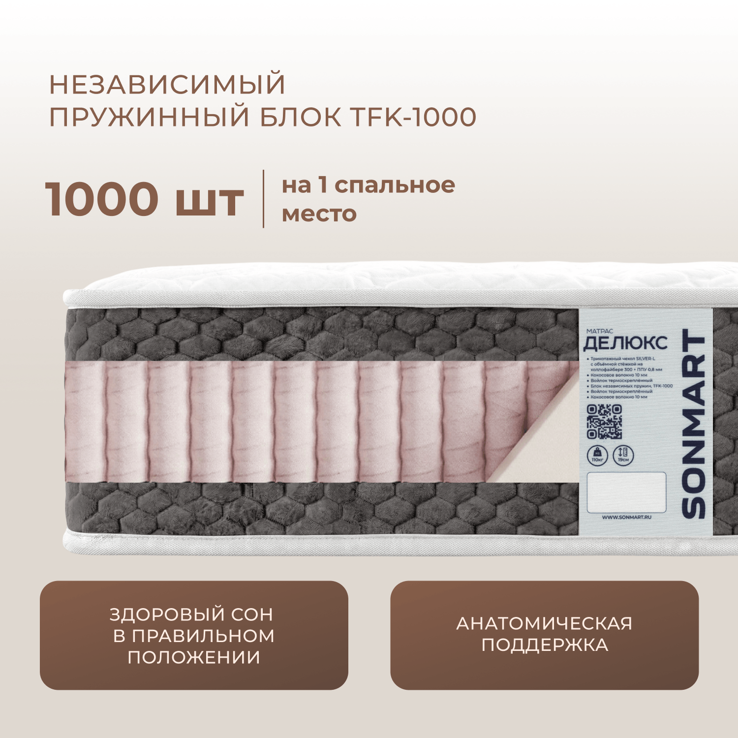 Фотографии Матрас ДЕЛЮКС