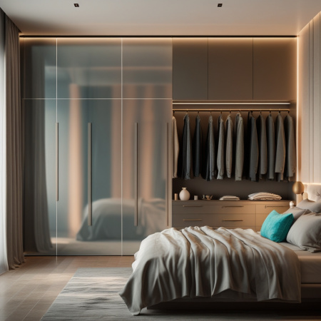 Фотографии Как удачно разместить шкаф-купе в комнате?